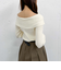 オフショルプルオーバー／