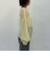 モヘアタッチ透かしミドルニット