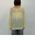 モヘアタッチ透かしミドルニット