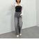 Ｆボタンデニムビスチェ