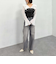 Ｆボタンデニムビスチェ