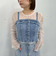 Ｆボタンデニムビスチェ