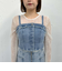 Ｆボタンデニムビスチェ