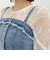 Ｆボタンデニムビスチェ
