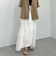 コットンライクアシメティアードスカート