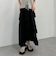 コットンライクアシメティアードスカート