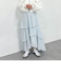 コットンライクアシメティアードスカート