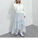 コットンライクアシメティアードスカート