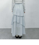 コットンライクアシメティアードスカート