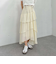 コットンライクアシメティアードスカート