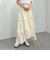 コットンライクアシメティアードスカート