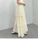 コットンライクアシメティアードスカート