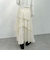 コットンライクアシメティアードスカート