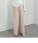 ワイドタックチノパンツ