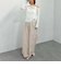 ワイドタックチノパンツ