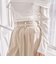 ワイドタックチノパンツ