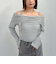 ドロストオフショルカットＴＯＰＳ