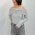 ドロストオフショルカットＴＯＰＳ