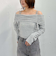 ドロストオフショルカットＴＯＰＳ