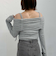 ドロストオフショルカットＴＯＰＳ