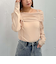 ドロストオフショルカットＴＯＰＳ