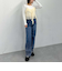 ラインストーンデニム