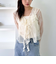 ラッフルフリルレースＴＯＰＳ