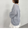 透かしスキッパーポロニット