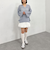 透かしスキッパーポロニット