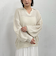 透かしスキッパーポロニット