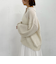 透かしスキッパーポロニット