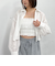 コットンレースビスチェ×シャツＳＥＴ