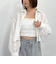 コットンレースビスチェ×シャツＳＥＴ