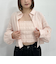 コットンレースビスチェ×シャツＳＥＴ