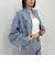 デニムドロストショートシャツ