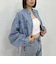 デニムドロストショートシャツ