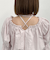 コットンレースオフショルブラウス