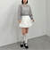 ラメメッシュドロストニット