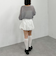 ラメメッシュドロストニット