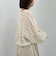 ラメメッシュドロストニット