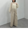 ラメメッシュドロストニット