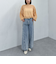ラメメッシュドロストニット