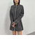 フロントＺＩＰデニムミニワンピース