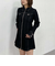フロントＺＩＰデニムミニワンピース