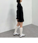 フロントＺＩＰデニムミニワンピース