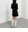 フロントＺＩＰデニムミニワンピース
