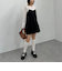 フリルティアードミニキャミワンピース