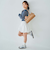 合皮横長バッグ