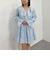 フリルラッフルミニワンピース