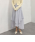 段ティアードイレヘムスカート